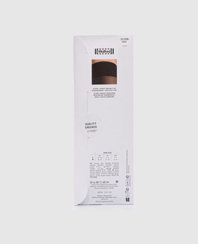 Wolford Коричневые гольфы Satin 20 den Light sheen 31206