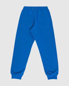 Balmain Дитячі сині джогери з логотипом Balmain Coin BT6P60Z0081410