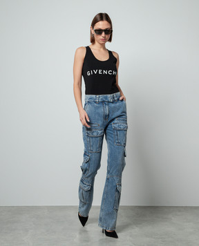Givenchy Синие джинсы клеш с карманами BW51345Y8R