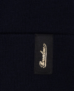 Borsalino Синяя шапка Hill Street из шерсти 130356WV