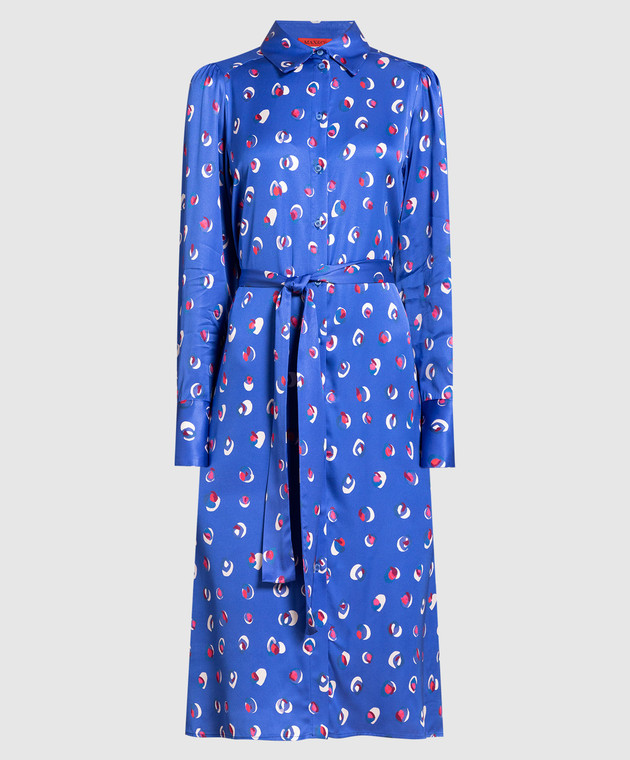 Max & Co MISTER blue dress with print MISTER