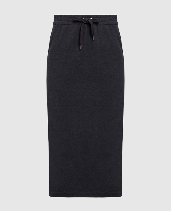 Graphite slit skirt