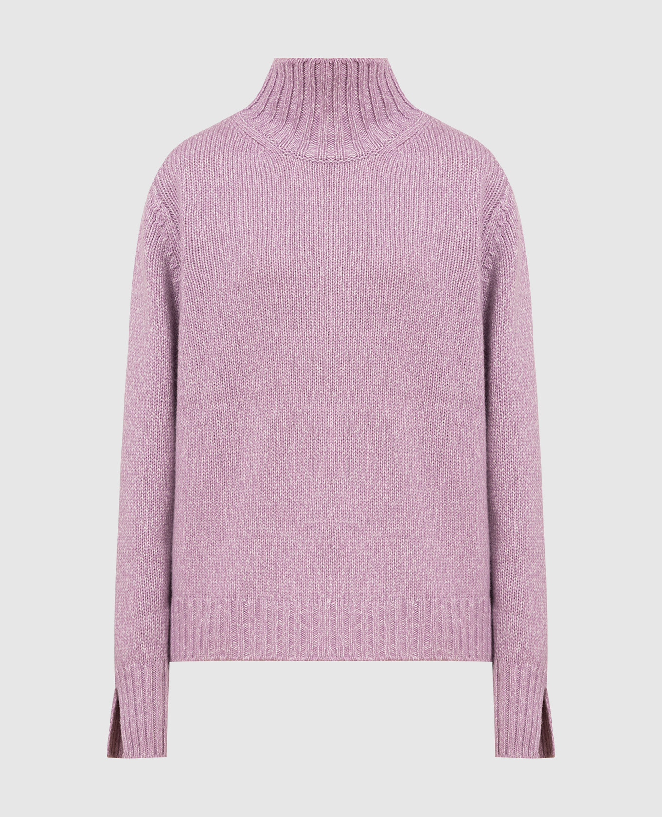 

Сиреневый свитер из шерсти и кашемира, Фиолетовый, Свитера