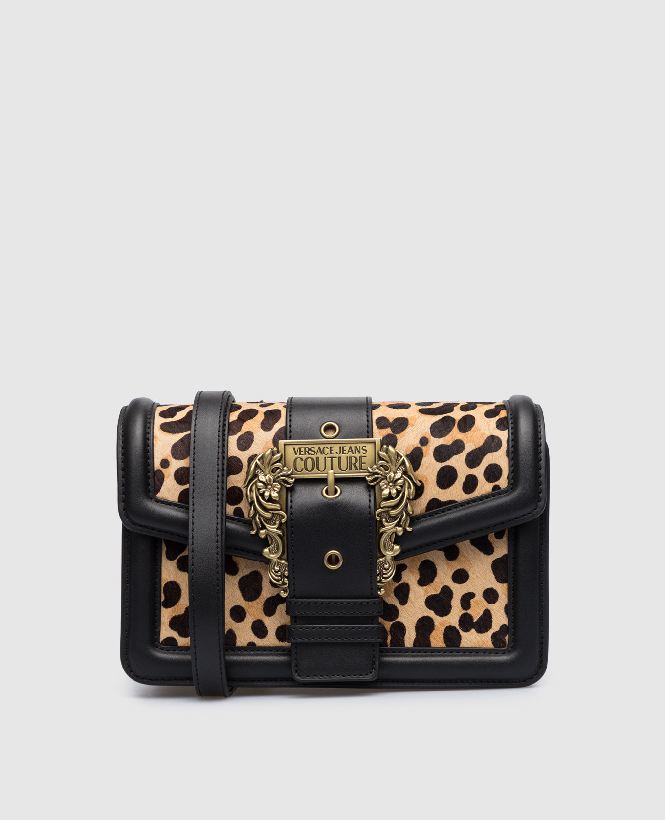 

Сумка-мессенджер COUTURE1 с леопардовым принтом, Черный, Сумки-мессенджеры