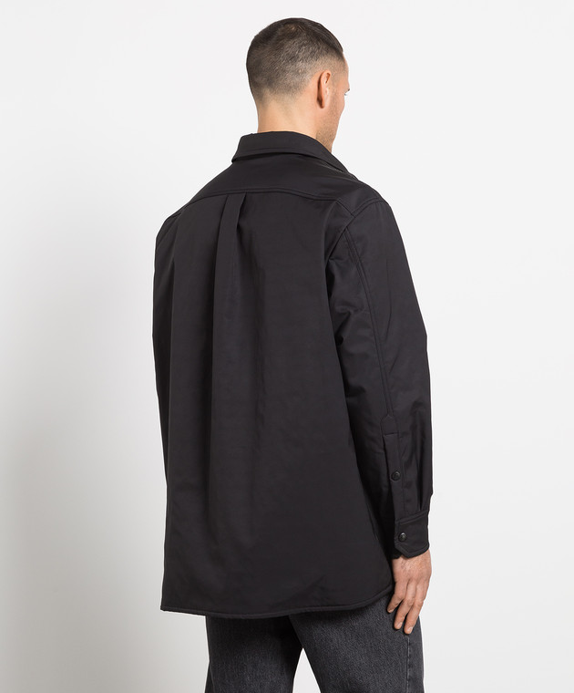 Valentino Black jacket with embossed logo 2V3CIF2190Q изображение 4
