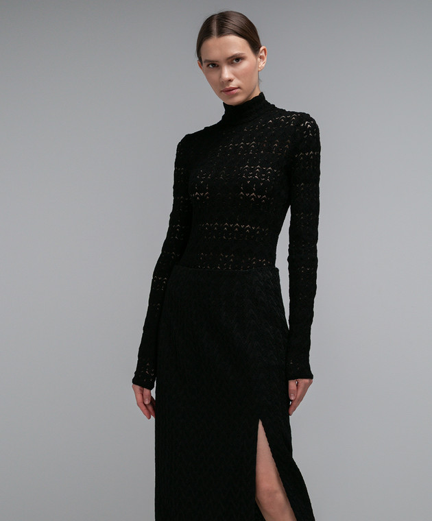 Missoni Чорний ажурний гольф DS23WN1SBR00SU зображення 3