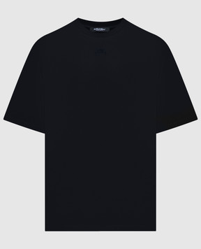 A Cold Wall Черная футболка с вышивкой логотипа ACWMTS177