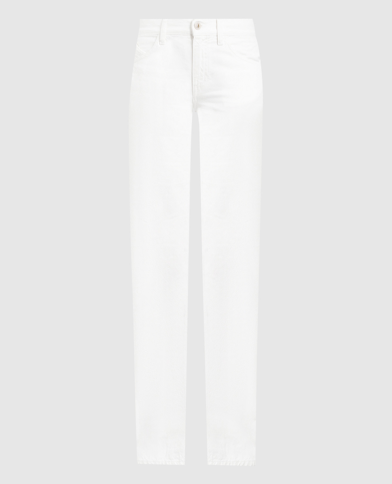 

Белые джинсы Boyfriend, Белый, Прямые джинсы