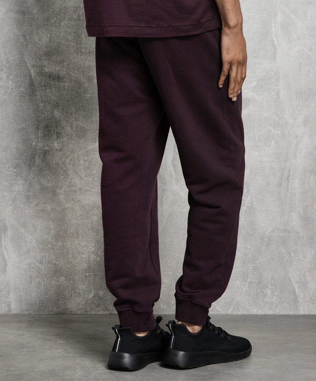 Stone Island Фиолетовые джоггеры с логотипом 791562620 изображение 4