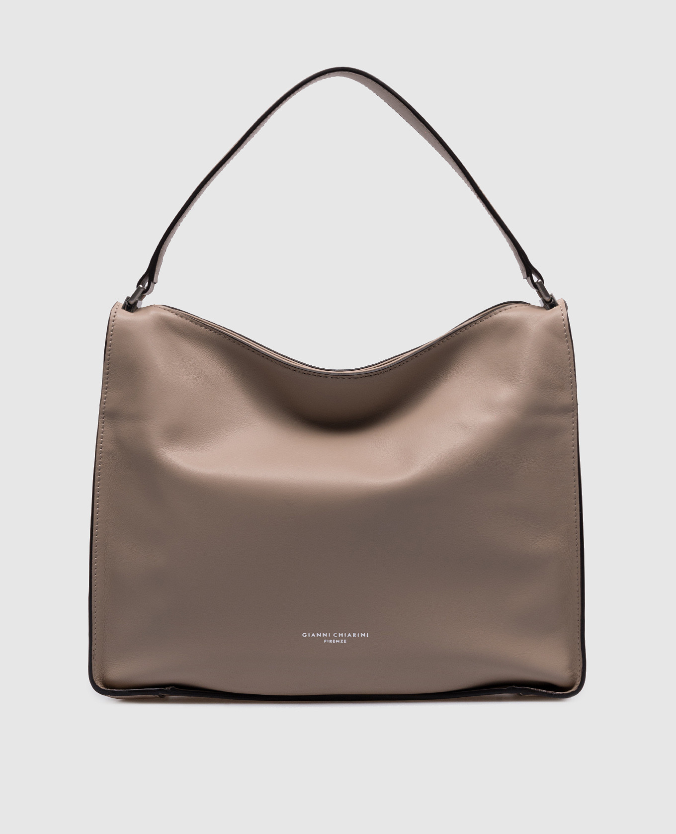 Rene beige leather bag
