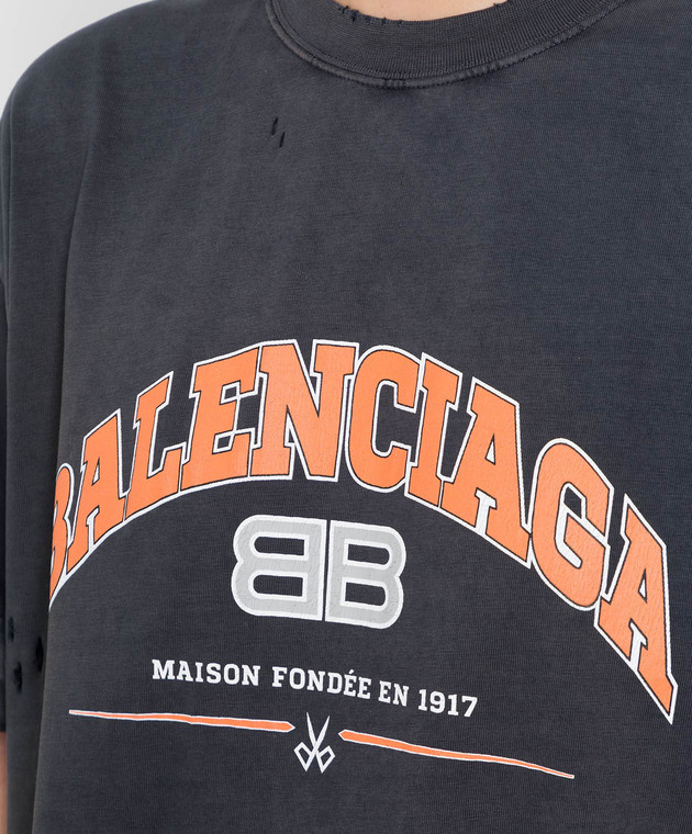 tab Balenciaga 【NEW】【ダヴィド・ヴィジャ】【LFPパッチ付】バレンシア(2009/10) worn-out Худи - грн. 900 4 1:1: hoodie zip-up black ウェア