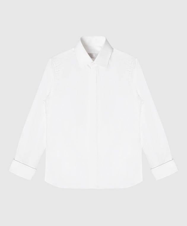 Stefano Ricci Children's white shirt YC002318LJ1529