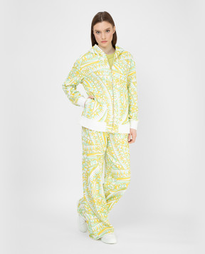 EMILIO PUCCI Спортивная кофта в принт Bandierine 2ETM402E779
