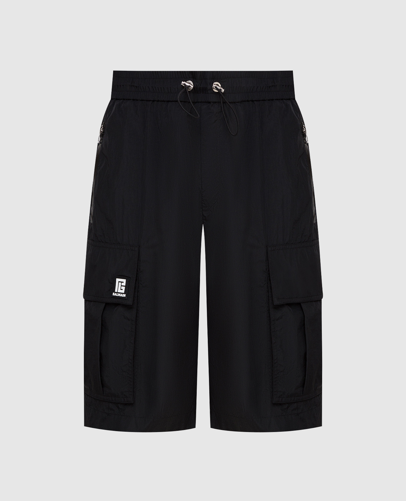 

Черные шорты с логотипом, Черный, Шорты