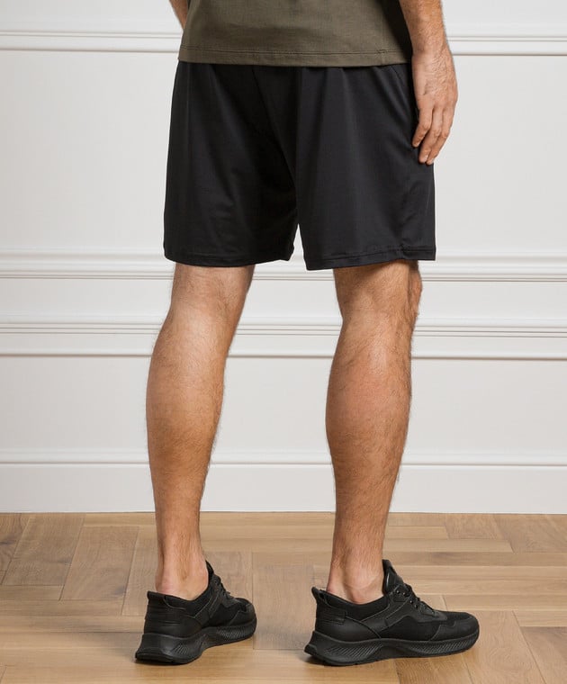 Stefano Ricci Black shorts with logo MYT3400010A15506 image 4