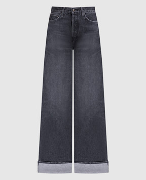 AGOLDE Чорні джинси з ефектом потертості A91591346