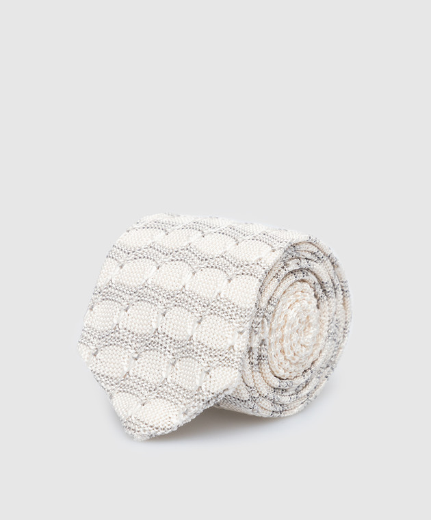 Stefano Ricci Children's silk tie in a geometric pattern YCRMTSR8162