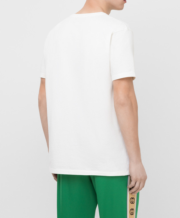 Gucci Белая футболка 565806XJBAU изображение 4