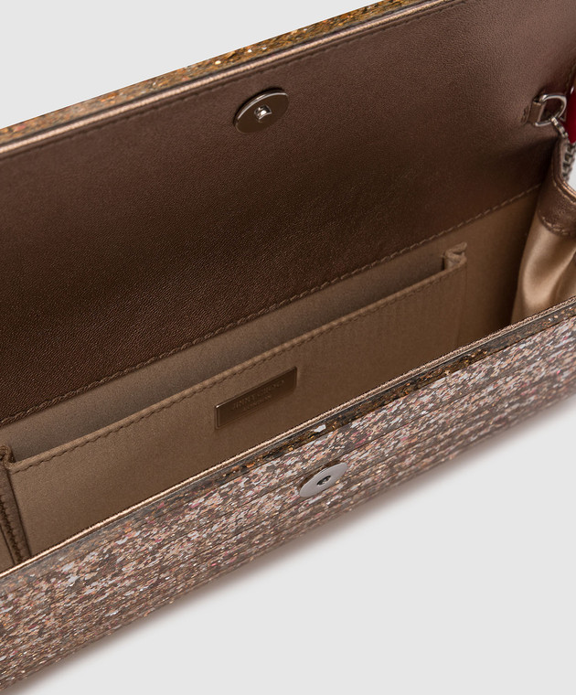 Jimmy Choo Клатч Sweetie в глиттер SWEETIECOC изображение 4