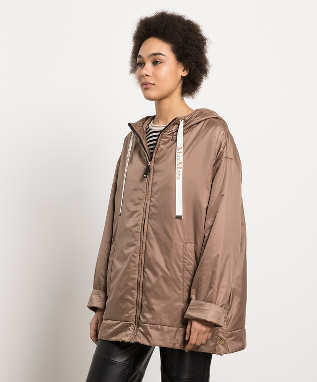 Max Mara - Коричневая куртка Greendii с верблюжьей шерстью