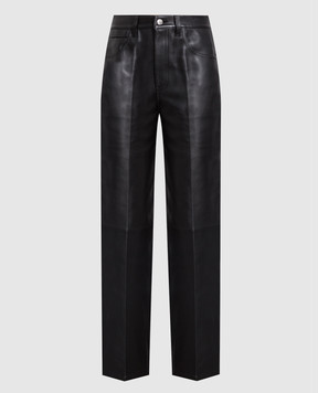 Alexander Wang Черные кожаные брюки 1WC4224518