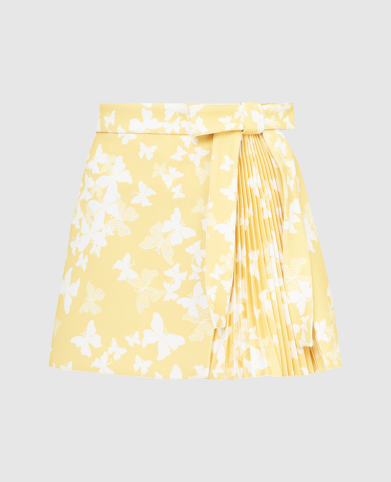 

Юбка-шорты в принт, Желтый, Шорты