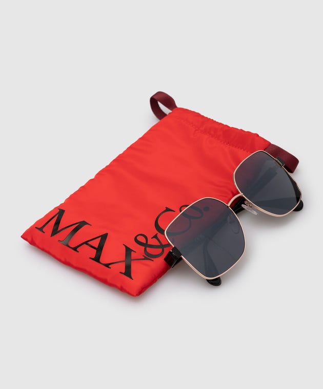 Max & Co Golden sunglasses MO0061 изображение 5