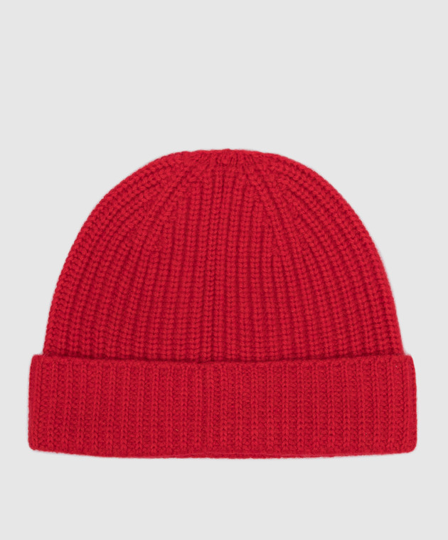 ALANUI Красная шапка Northern Islands из кашемира и шерсти LWLC003F22KNI001 изображение 3