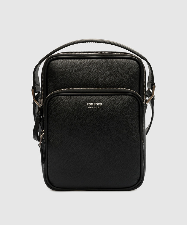 Tom Ford Grain Black Leather Shoulder Bag H0465LCL213S