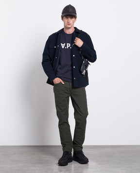 A.P.C Зелені джинси Petit COGBJM09047