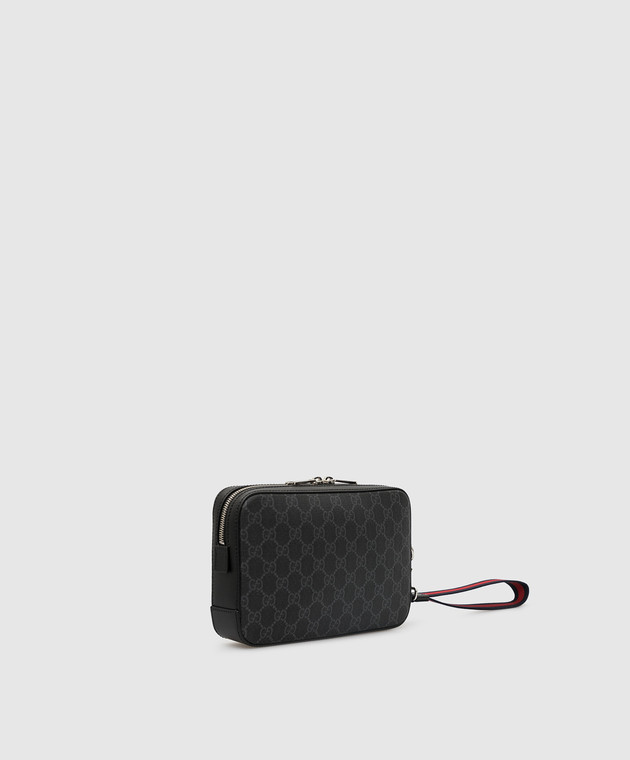 Gucci Черная барсетка 495562K5RLN изображение 3