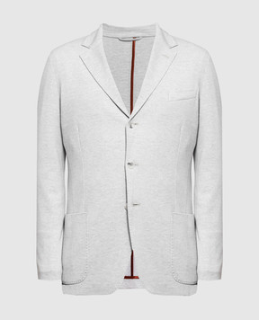 Enrico Mandelli Светло-серый пиджак A4T5214718