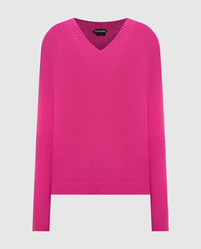 Tom Ford Рожевий пуловер MAK1263YAX587