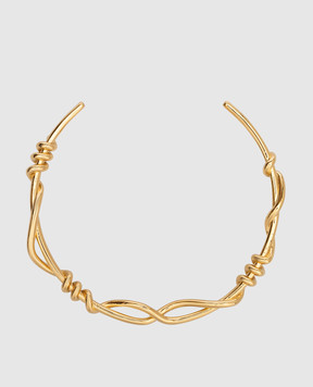 Jil Sander Golden choker J11UU0016J12003