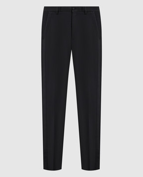Dolce&Gabbana Черные брюки с лампасами GYU4ETFURHG