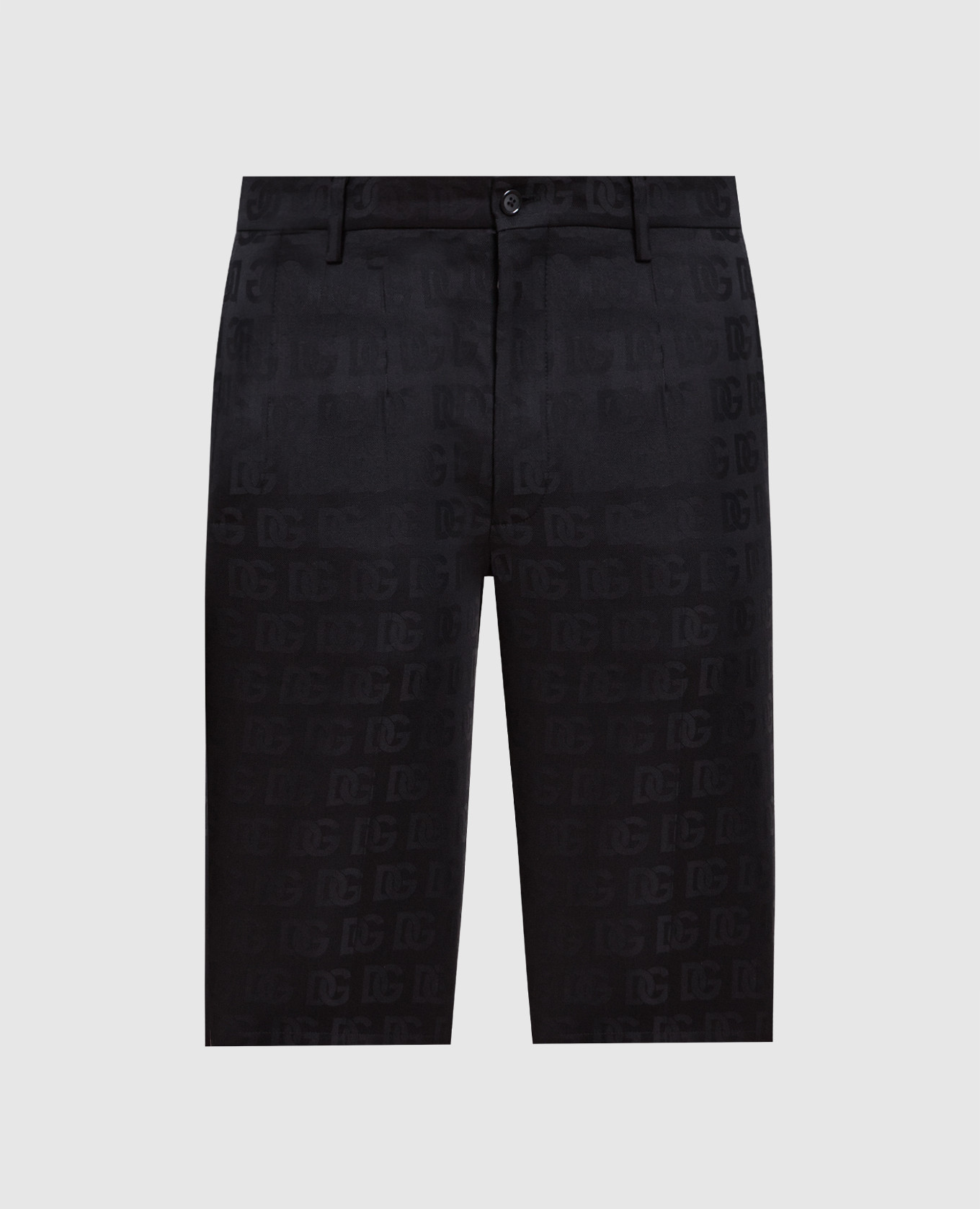 

Черные шорты в логотип шаблон монограммы., Черный, Шорты