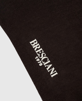Bresciani Коричневі шкарпетки MC001UN0006XX