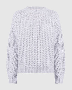 Peserico Сірий светр з паєтками S99056F039087F