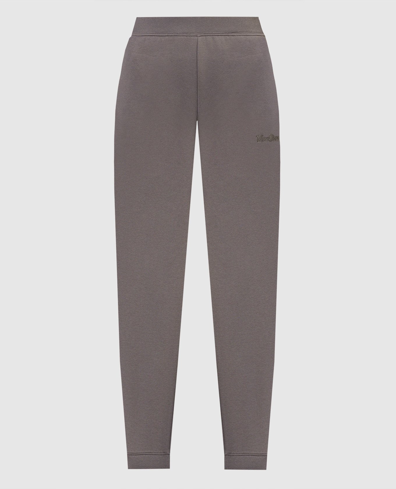Tamaro joggers in gray with logo embroidery