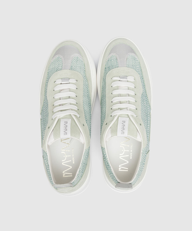 I'MYM'I Мятные комбинированные кроссовки Mya MYA изображение 4