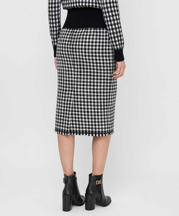 Dolce&Gabbana Юбка из шерсти F4BRHTFQ2HN изображение 4