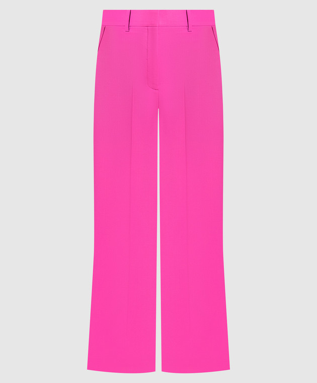 Theory Pink pants made of wool M1101202