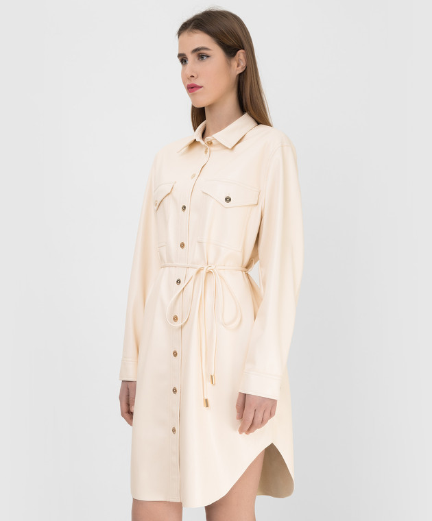 Twinset Пудрове плаття-сорочка 221LL23RR зображення 3