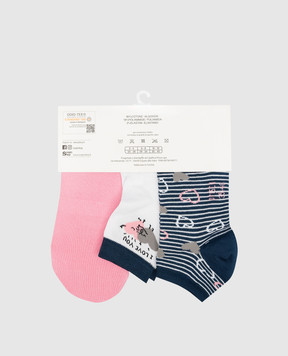 RiminiVeste Дитячий набір шкарпеток з візерунком SUMMERKIT