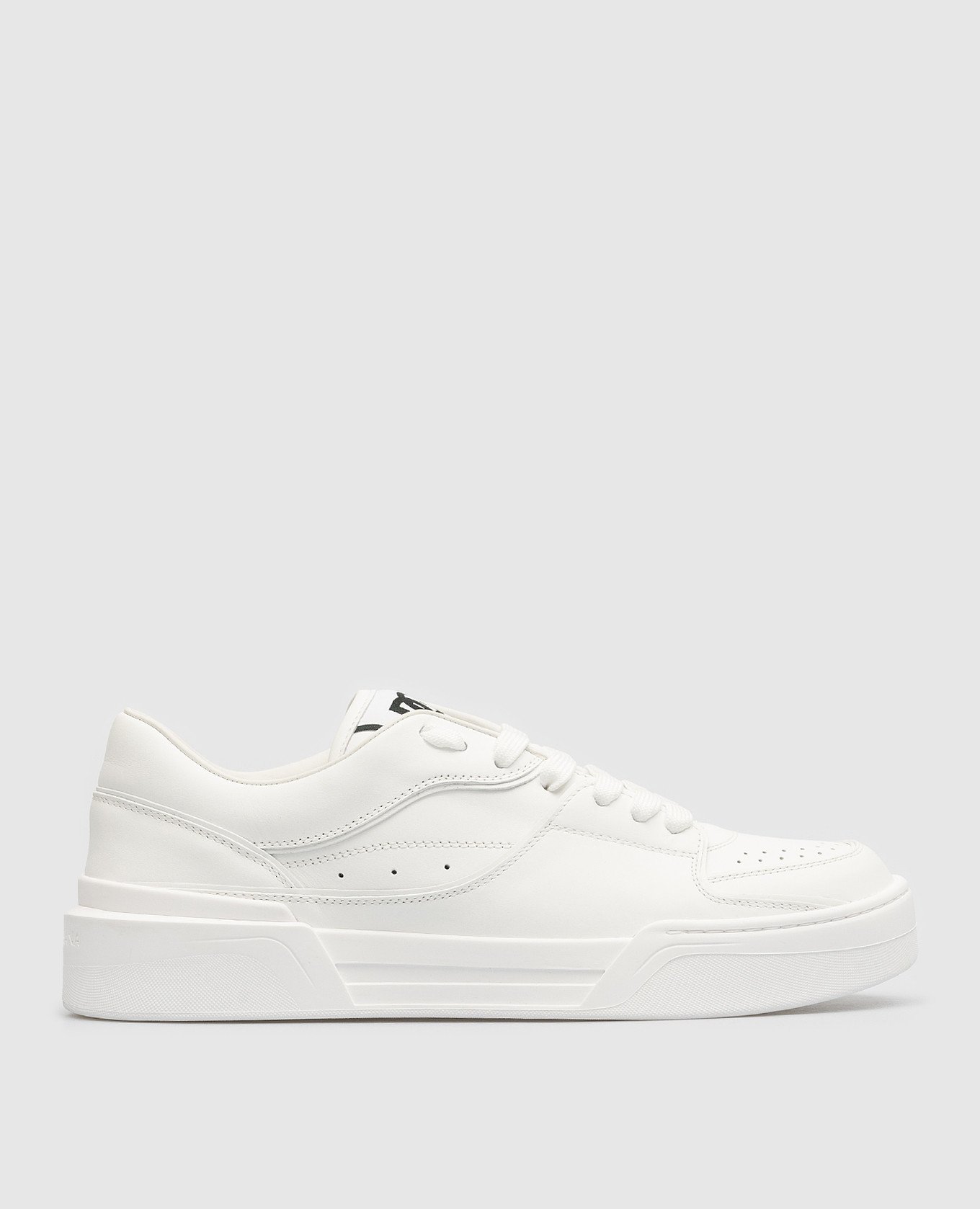 New Roma white leather sneakers