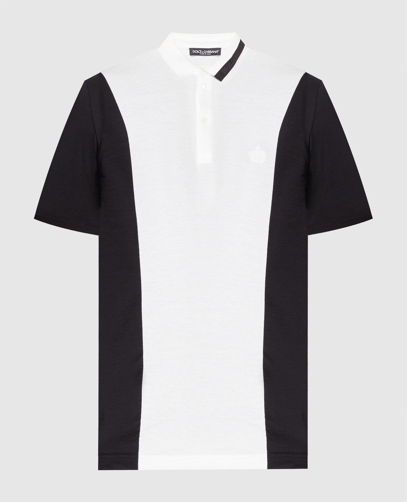 

Поло с вышивкой, Черный, Поло