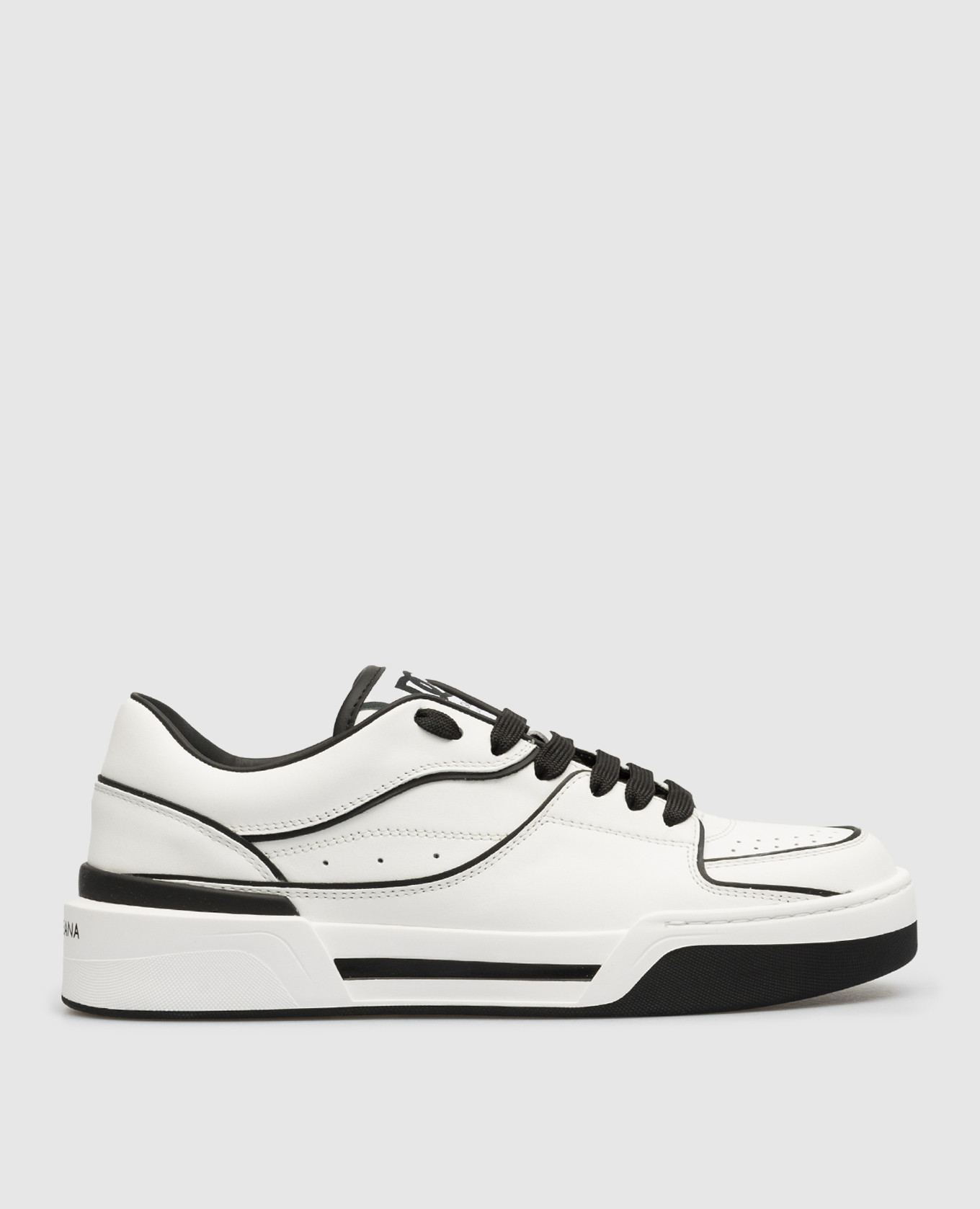 

Белые кожаные кроссовки New Roma, Белый, Кроссовки