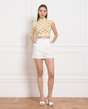 Max Mara Sportmax Жовтий топ Carella CARELLA