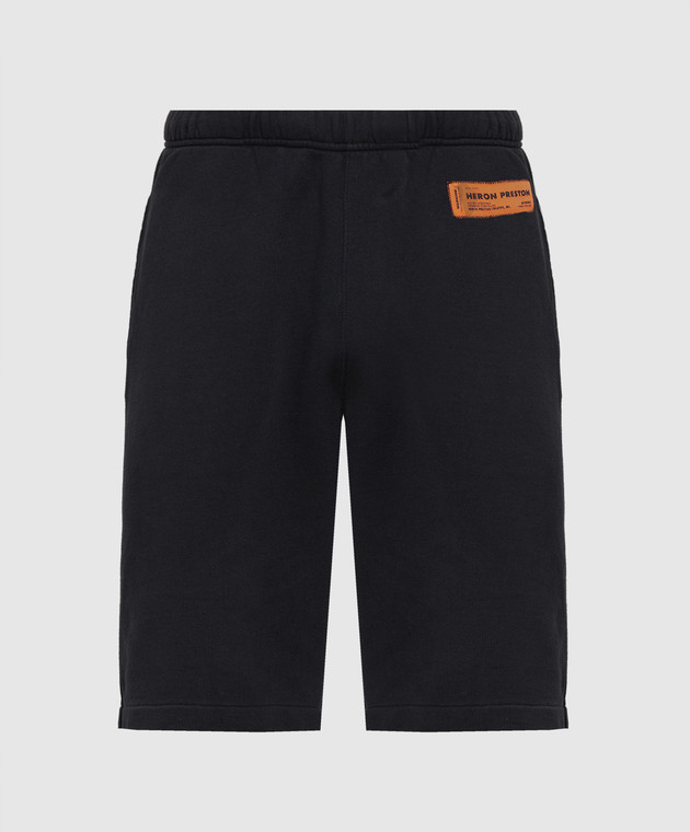 Heron Preston - Чёрные шорты HMCI007C99JER001 купить в Symbol