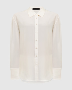 JOSEPH Біла блуза Joe із шовку JF008400